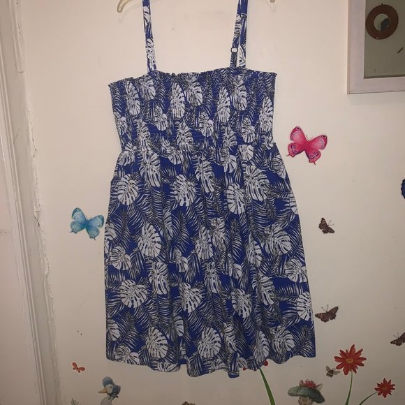 Smocked Bodice Tank Dress By Ellos - Picture 6 of 7